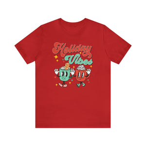 "Holiday Vibes" Coffee Teacher T-shirt