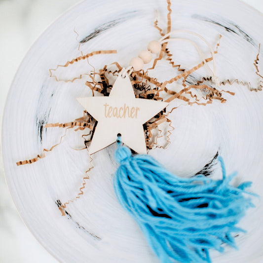 Star Teacher Ornament