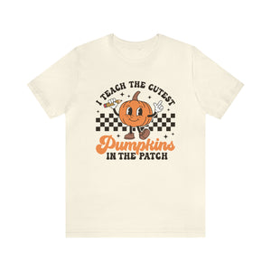 "Cutest Pumpkin" Teacher T-shirt