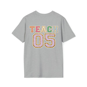 "Varsity Teach Fifth Grade" Teacher T-shirt