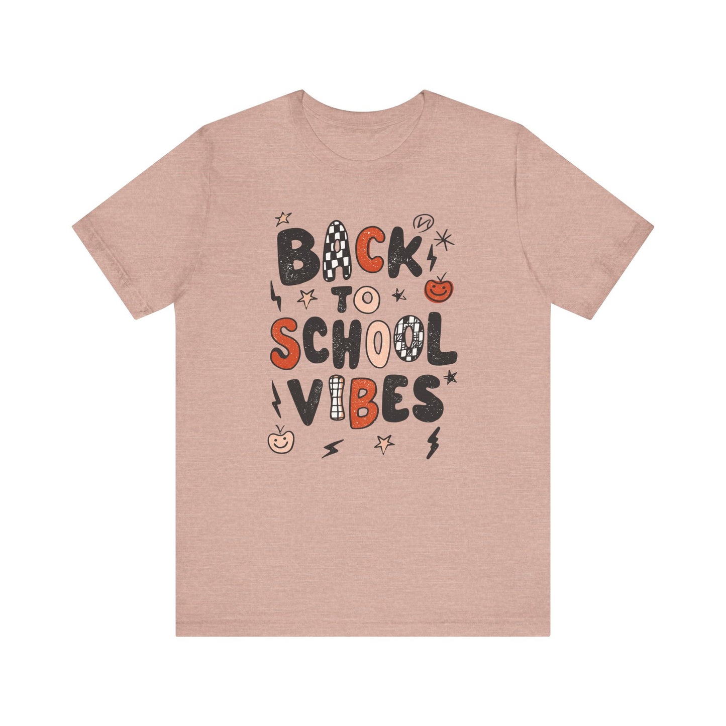 "Back to School Vibes" Teacher T-shirt