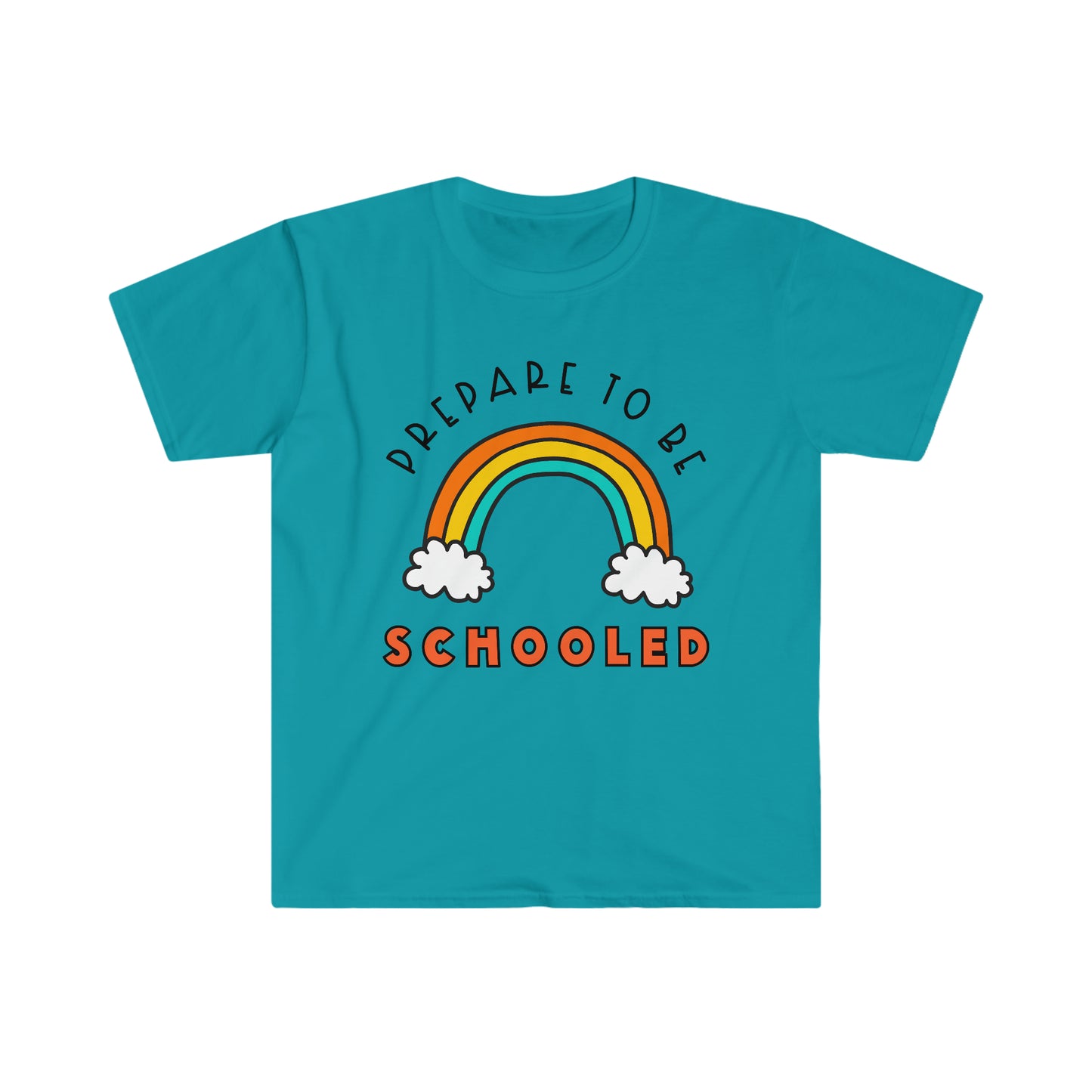 "Prepare to be Schooled" Teacher T-shirt