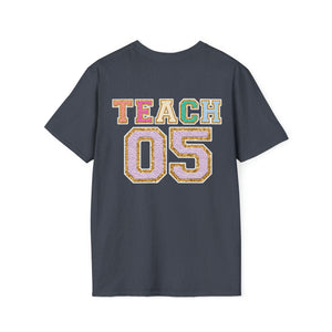 "Varsity Teach Fifth Grade" Teacher T-shirt