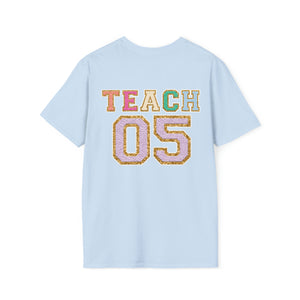 "Varsity Teach Fifth Grade" Teacher T-shirt