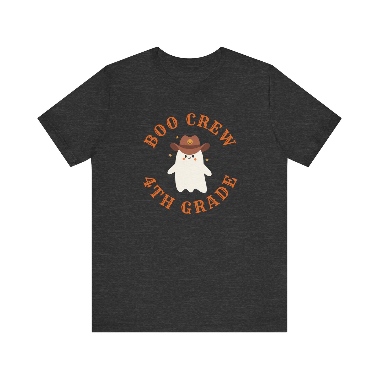 "Boo Crew 4th Grade" Fourth Teacher T-shirt