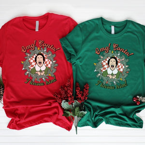"OMG! Santa! I Know Him!" Elf Teacher T-shirt