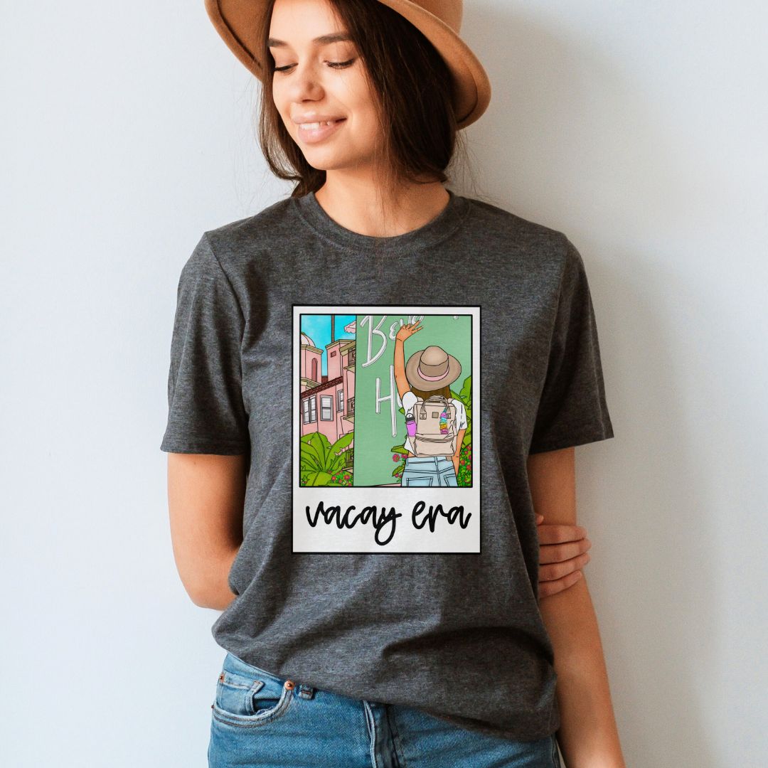 "Vacay Photo" Teacher T-Shirt