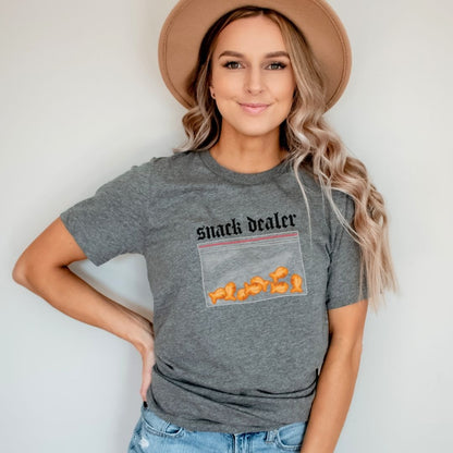 "Snack Dealer" Funny Teacher T-shirt
