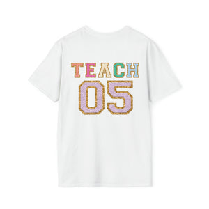 "Varsity Teach Fifth Grade" Teacher T-shirt