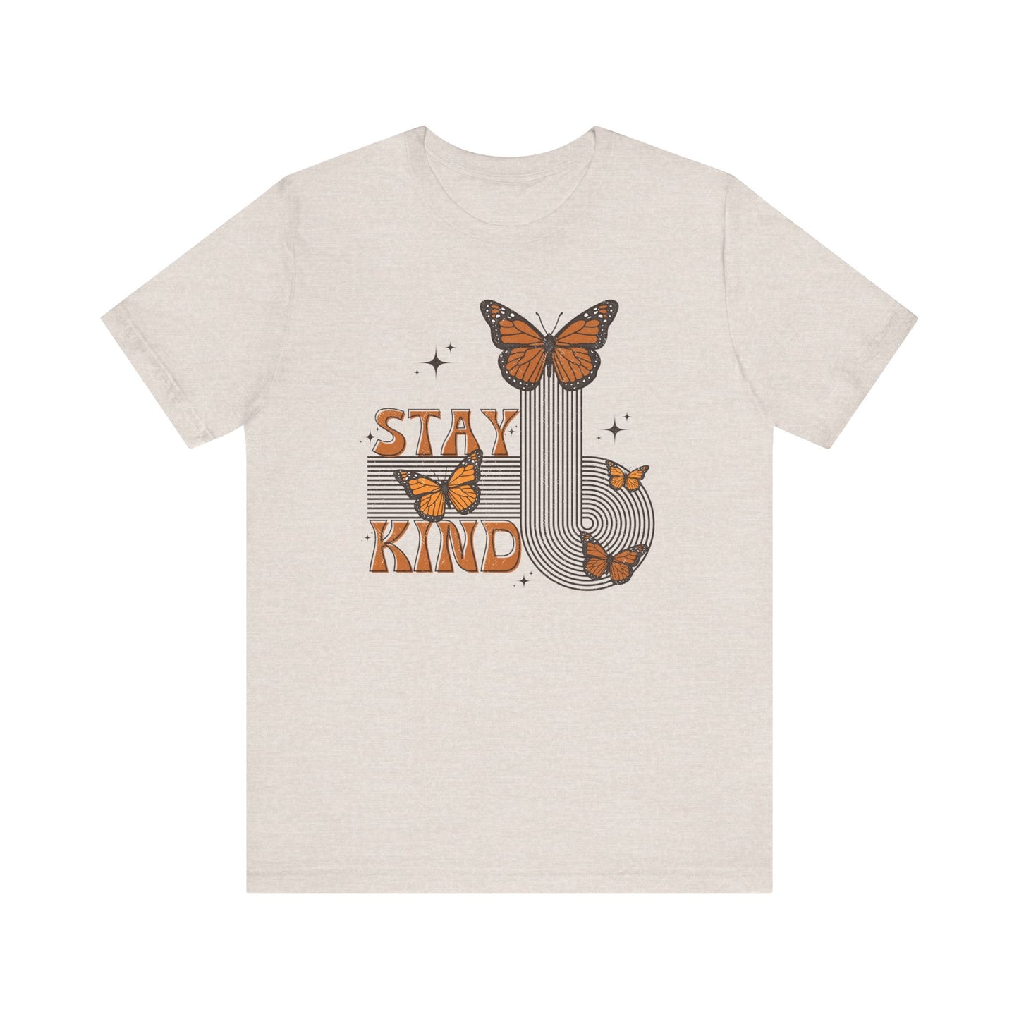 "Be Kind Butterfly" Distressed Teacher T-shirt