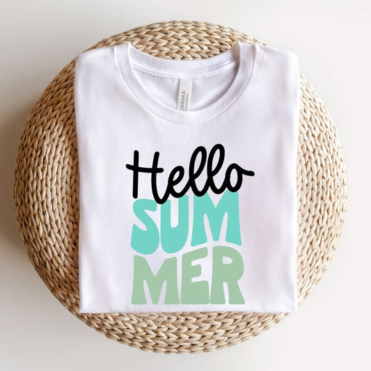 "Hello Summer" Teacher T-shirt