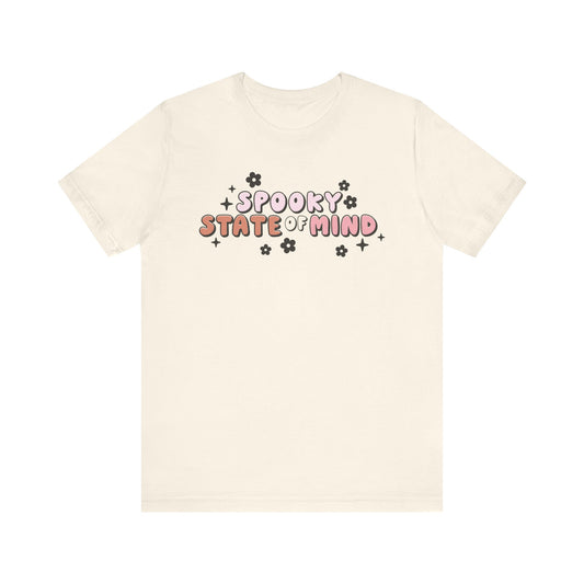 "Spooky State of Mind" Halloween Teacher T-shirt