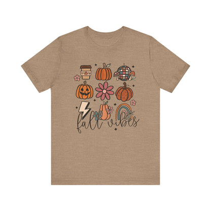 "Fall Vibes" Teacher T-shirt