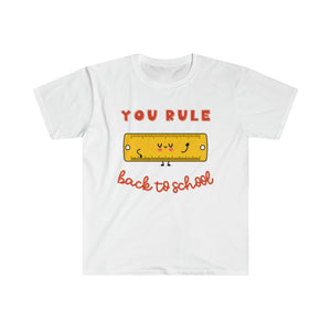 "You Rule Back to School" Teacher T-shirt