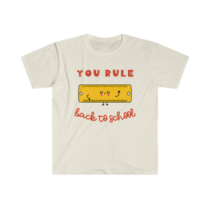 "You Rule Back to School" Teacher T-shirt