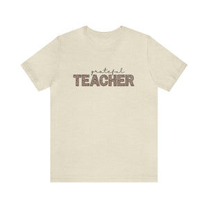 "Grateful Teacher" Teacher T-shirt