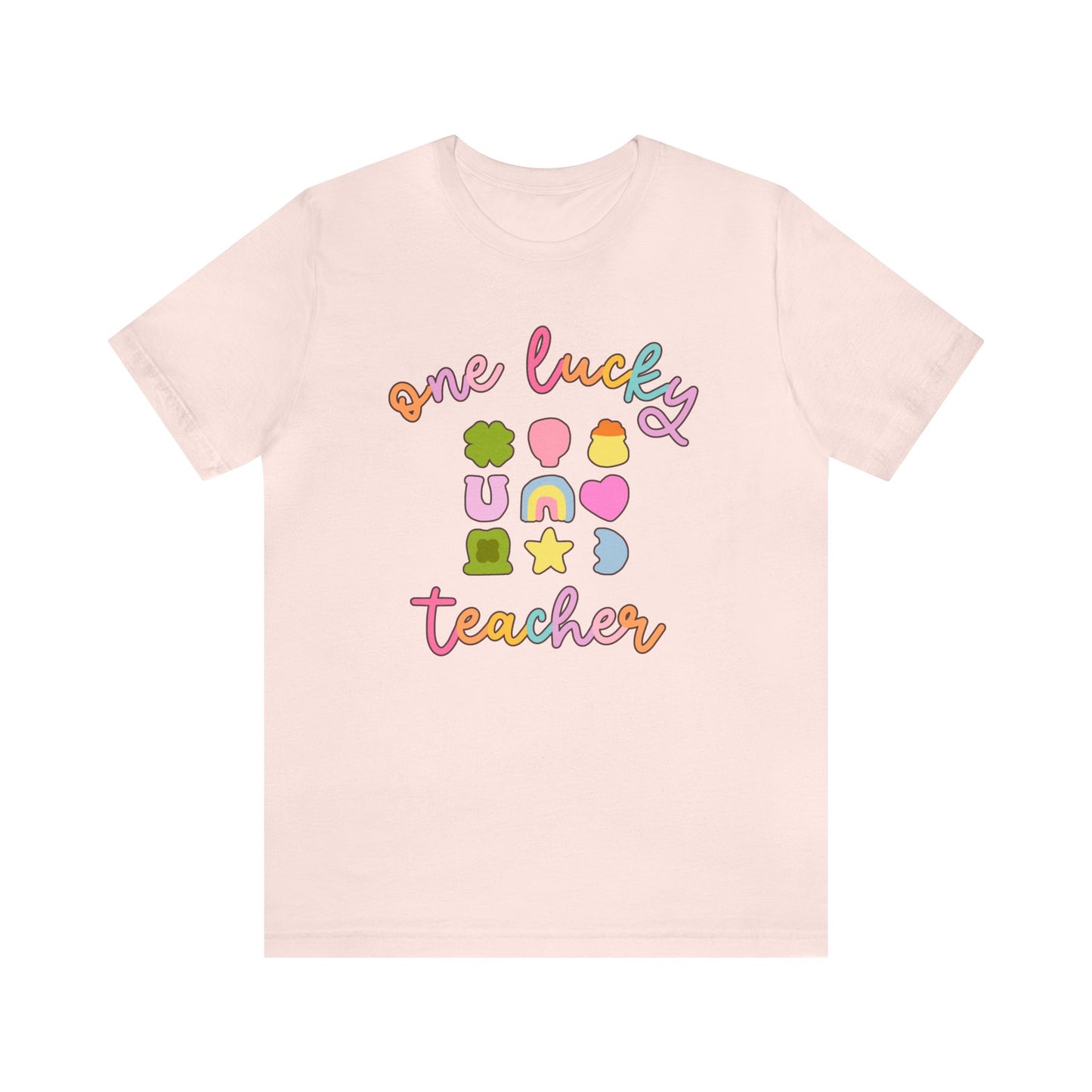 "One Lucky Teacher" St. Patrick's Day Teacher T-shirt