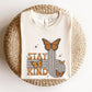 "Be Kind Butterfly" Distressed Teacher T-shirt