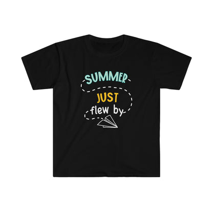 "Summer Just Flew By" Teacher T-shirt