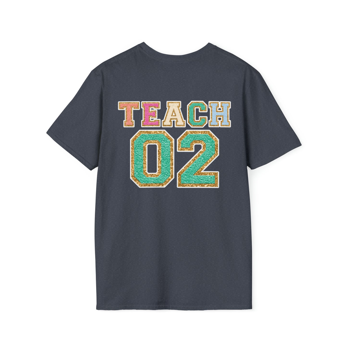 "Varsity Teach Second Grade" Teacher T-shirt
