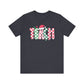 "Teach" Holiday Teacher T-shirt
