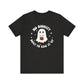 "No Diggity Bout To Bag It Up" Floral Ghost Halloween Teacher T-shirt