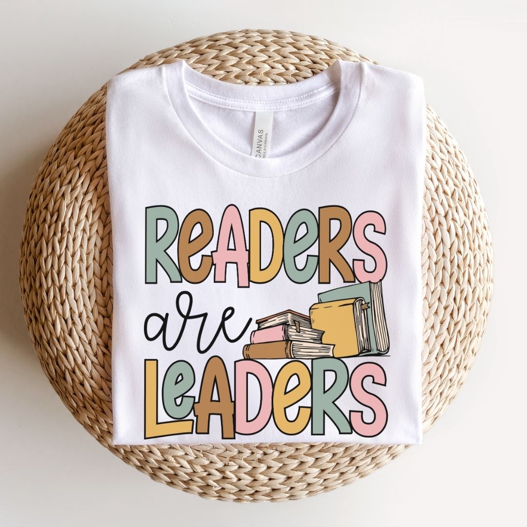 "Readers are Leaders" Teacher T-Shirt