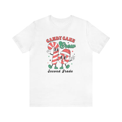 "Candy Cane Crew" Second Teacher T-shirt