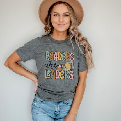 "Readers are Leaders" Teacher T-Shirt