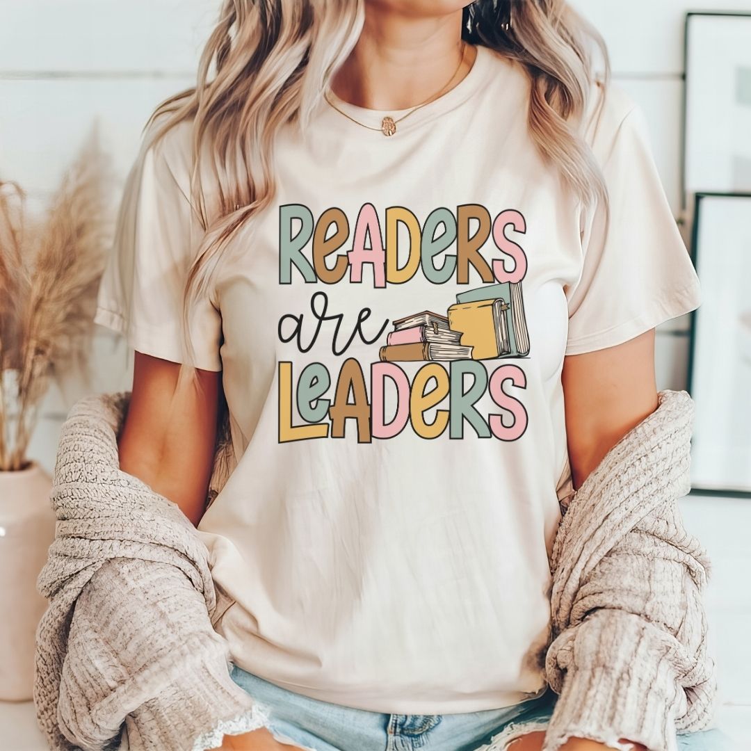 "Readers are Leaders" Teacher T-Shirt