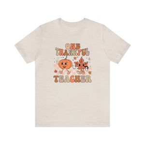 "One Thankful Teacher" Teacher T-shirt