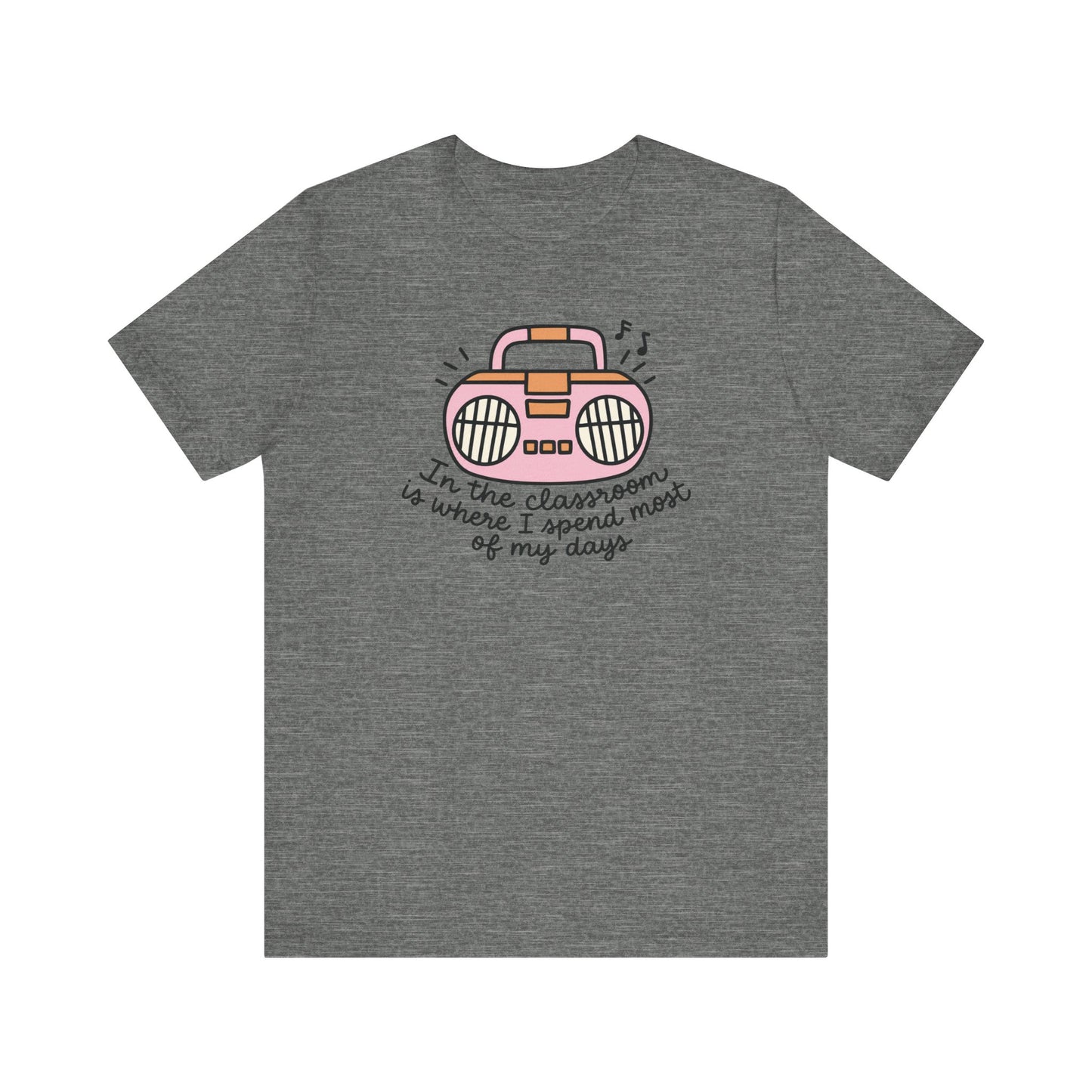 "In the Classroom" Radio Teacher T-shirt