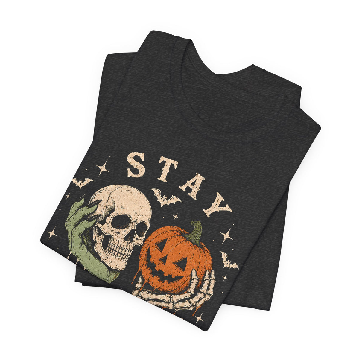 "Stay Creepy" Halloween Hands Teacher T-shirt