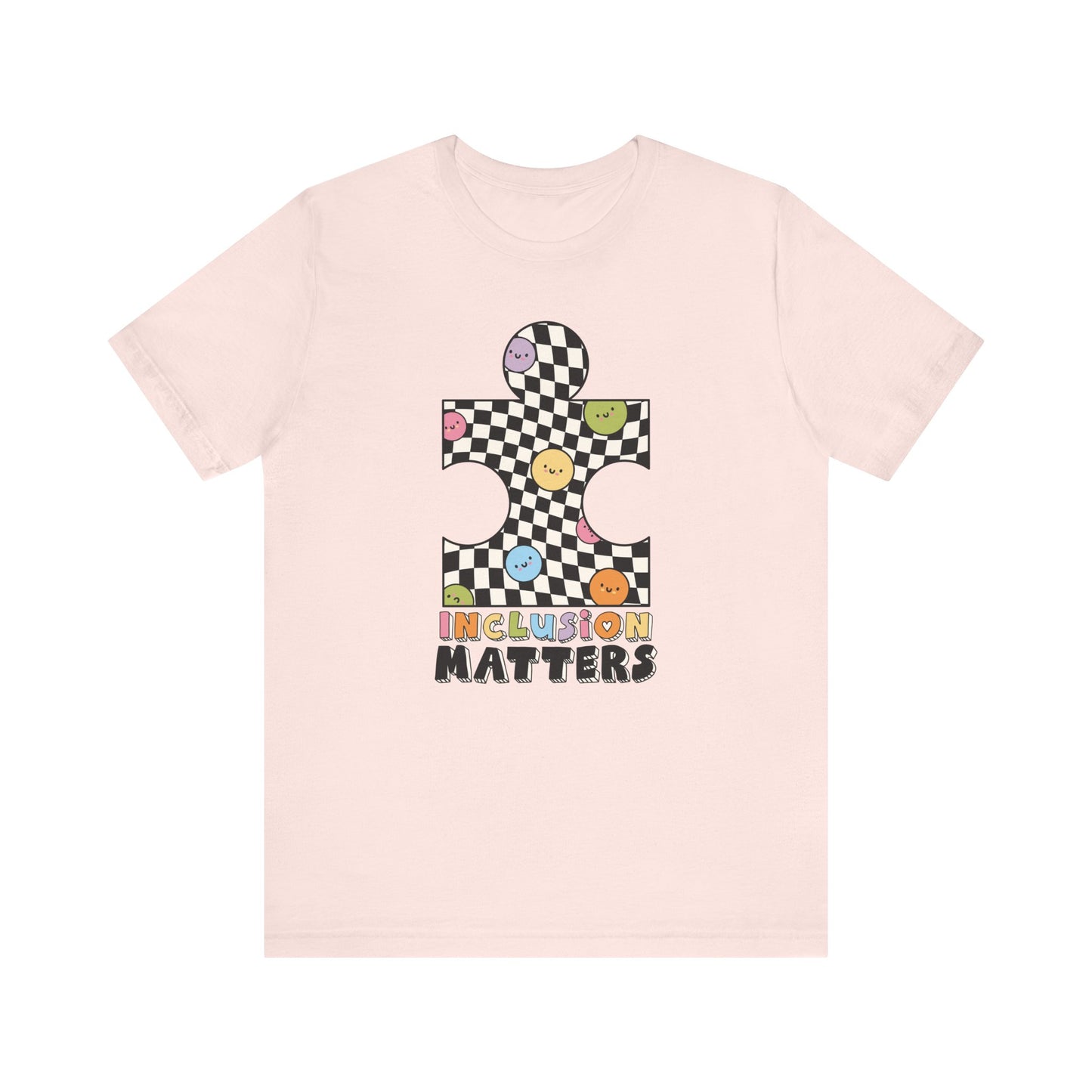 "Inclusion Matters" Puzzle Teacher T-shirt