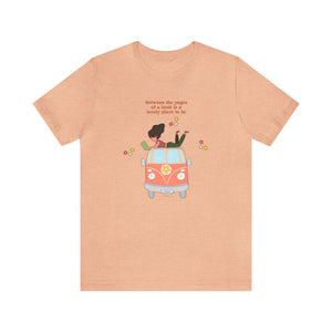 "Between the Pages of a Book" Teacher T-shirt