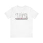 "Distressed Teach with Bow" Vintage Teacher T-shirt