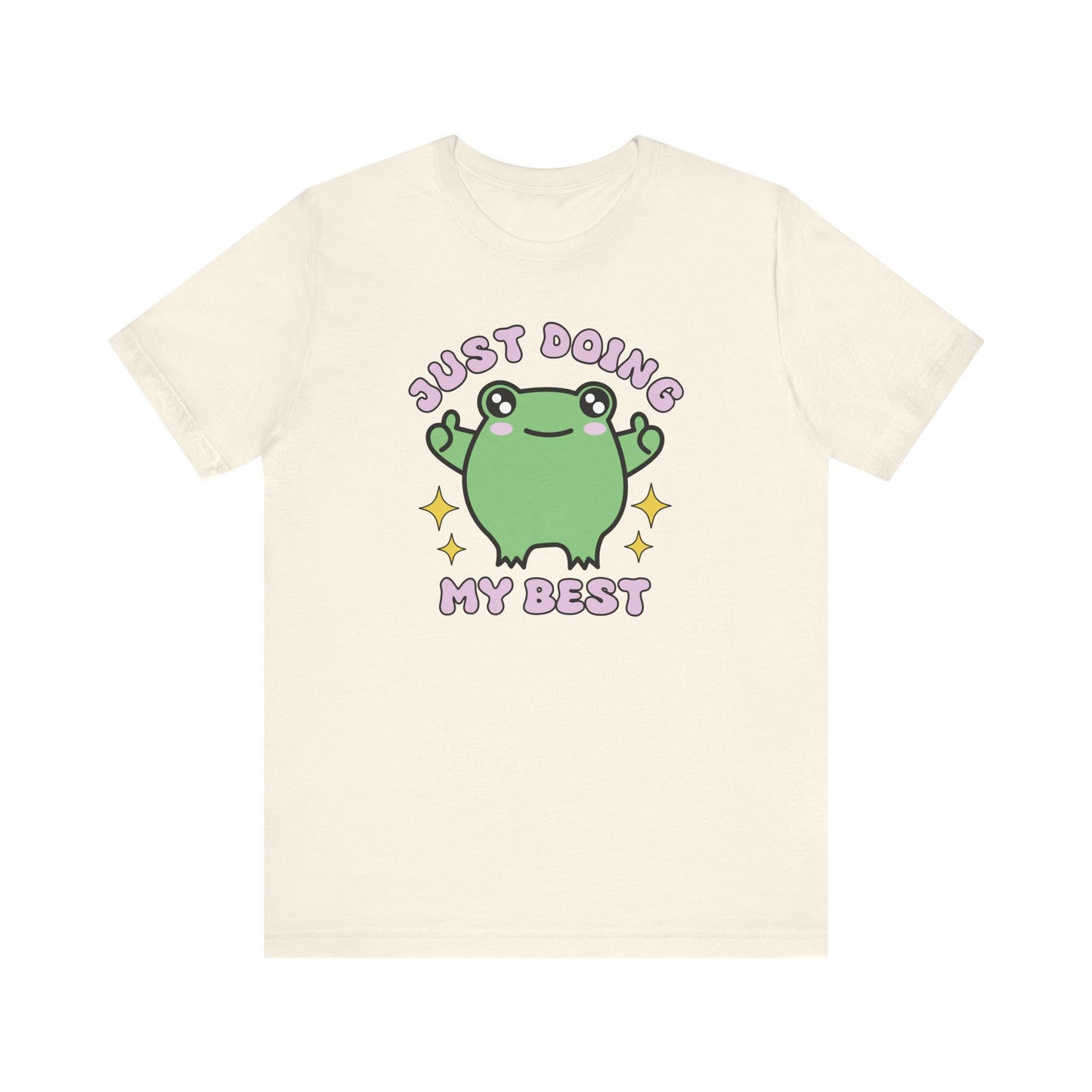 "Just Doing My Best" Froggie Teacher T-shirt