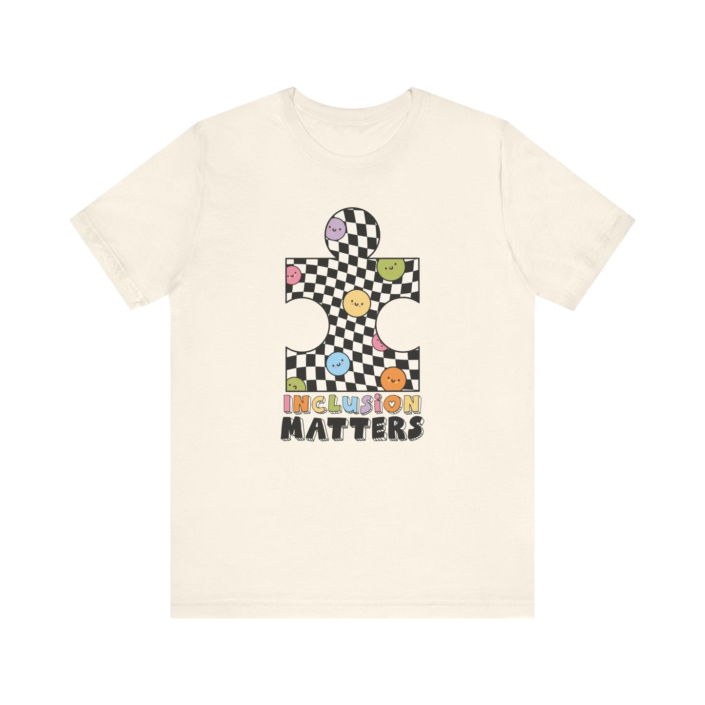 "Inclusion Matters" Puzzle Teacher T-shirt