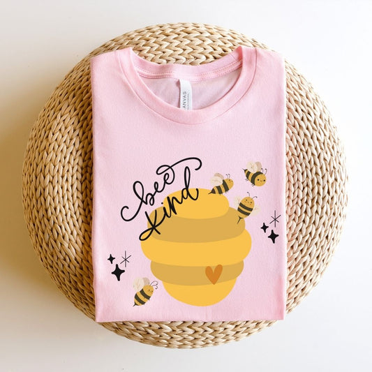 "Bee Kind" Beehive Teacher T-shirt