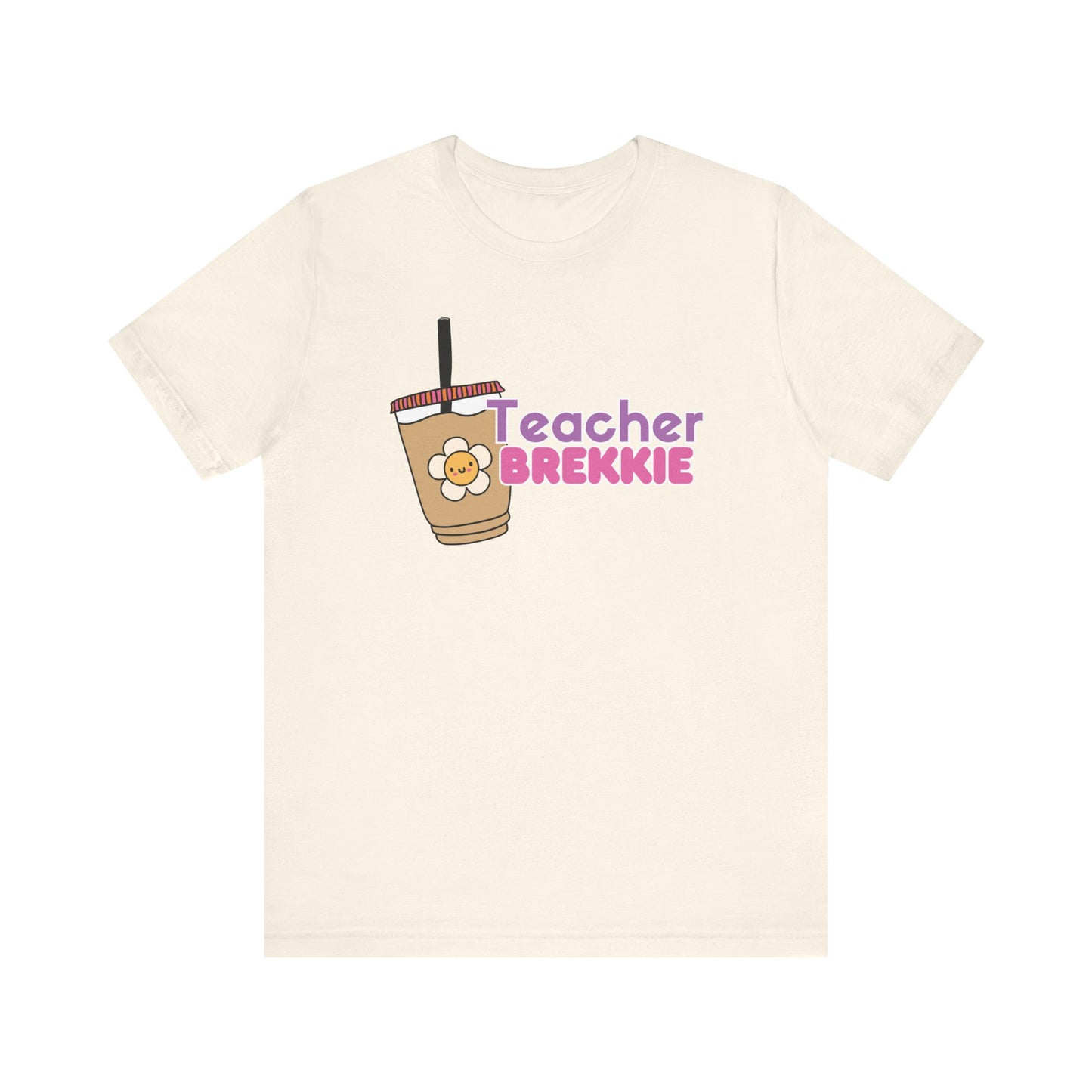 "Teacher Brekkie" Funny Teacher T-shirt