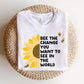 "Bee the Change" Sunflower Teacher T-shirt