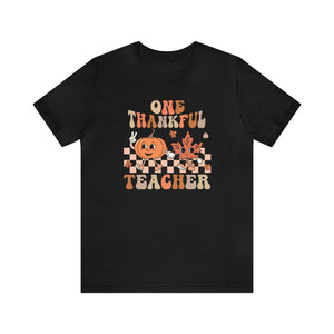 "One Thankful Teacher" Teacher T-shirt