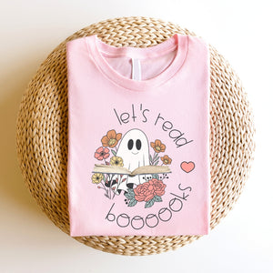 "Let's Read Boooooks" Teacher T-shirt
