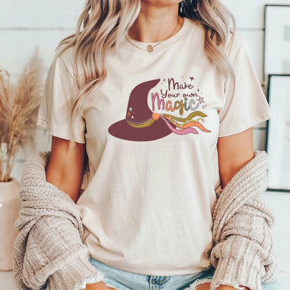 "Make Your Own Magic" Halloween Teacher T-shirt
