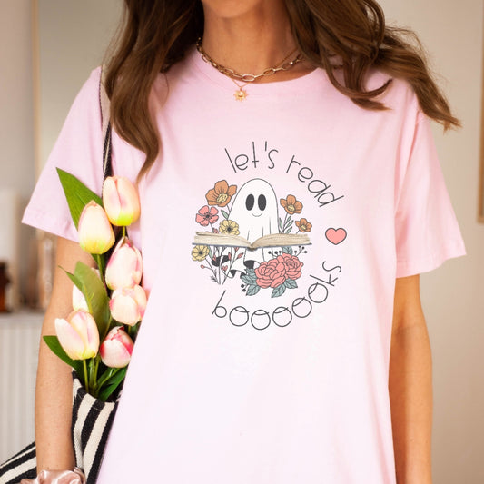 "Let's Read Boooooks" Teacher T-shirt