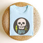 "Boo Circle Logo" Halloween Teacher T-shirt