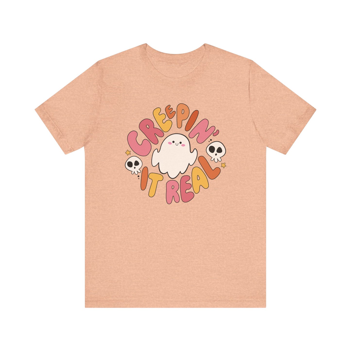 "Creepin It Real" Halloween Teacher T-shirt