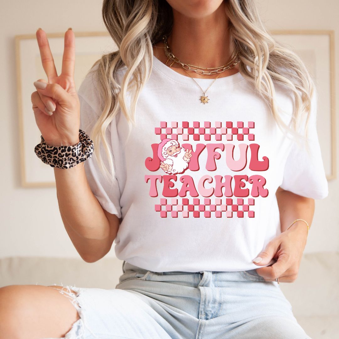 "Joyful Teacher" Teacher T-shirt