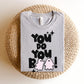 "You Do You Boo" Block Letter Halloween Teacher T-shirt