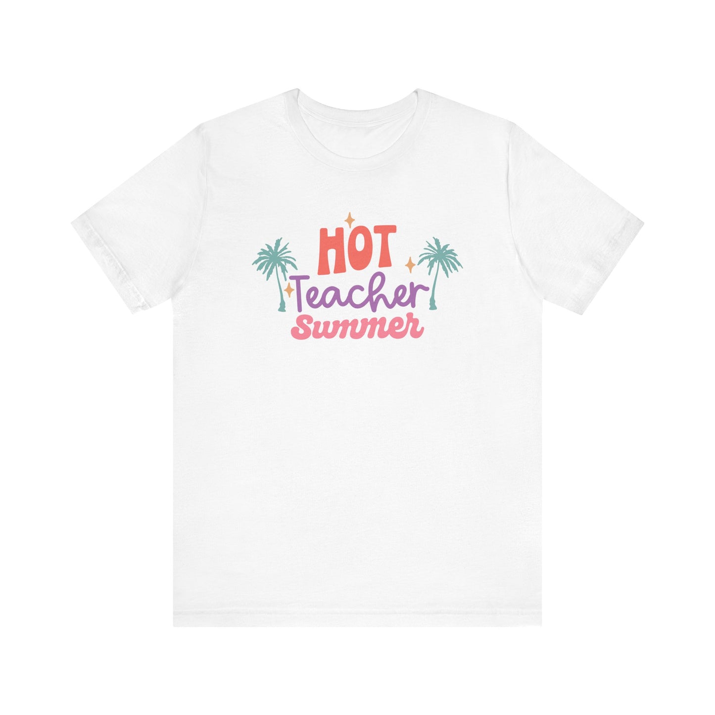 "Hot Teacher Summer" Teacher T-shirt